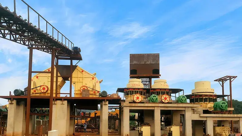 1000 طن/ساعة مشروع تكسير البازلت في هاينان