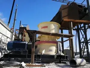 1000 طن/ساعة مشروع تكسير الدولوميت في هوبي