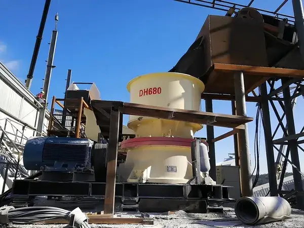 1000 طن/ساعة مشروع تكسير الدولوميت في هوبي