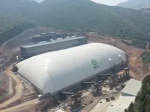 محطة ركام وحجر عالي الكالسيوم في جينغمن، هوبي (20 مليون طن سنويًا)