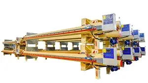 فلتر ضغط هيدروليكي صفائحي وإطاري