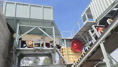 مشروع تكسير الجرانيت بطاقة 450 طن/ساعة