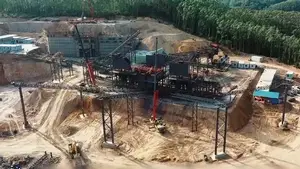 1,500 طن/ساعة مشروع محطة الركام في قوانغدونغ