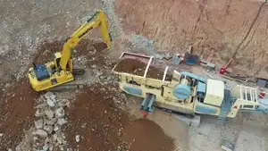 محطة التكسير الأولي بكسارة الفك