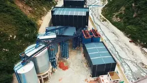 1,200 طن/ساعة مشروع EPC لمحطة الركام في سيتشوان