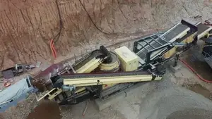 محطة التكسير الثانوي بالكسارة المخروطية