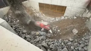 كسارة دوارة هيدروليكية ثقيلة