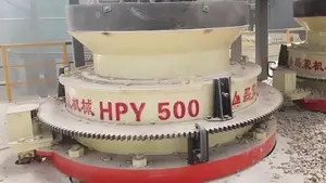 كسارة مخروطية سايمونز متعددة الأسطوانات (تكسير ثالثي)