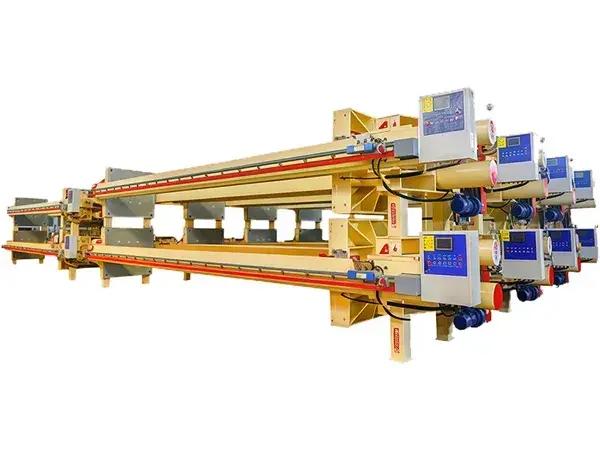 فلتر ضغط هيدروليكي صفائحي وإطاري