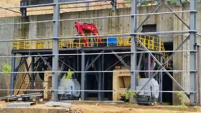 محطة ركام لشركة هونغشنغ للتعدين في تشينغيوان، قوانغدونغ