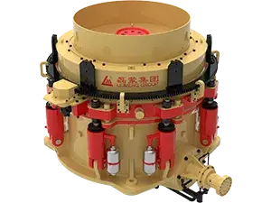 كسارة مخروطية سايمونز (متعددة الأسطوانات، تكسير ثانوي)