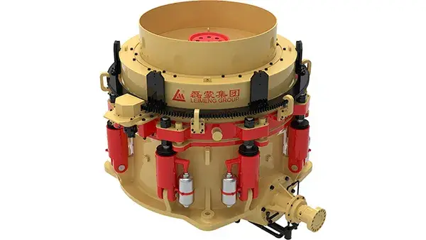 كسارة مخروطية سايمونز (متعددة الأسطوانات، تكسير ثانوي)