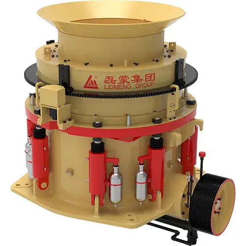 كسارة مخروطية سايمونز (متعددة الأسطوانات، تكسير ثالثي)