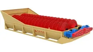 غسالة رمل حلزونية