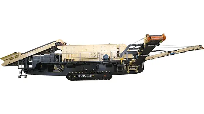 محطة الغربلة وفرز الركام