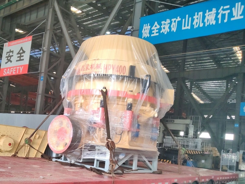 Leimeng HPY hydraulic cone crusher for secondary crushing in Tanzania project