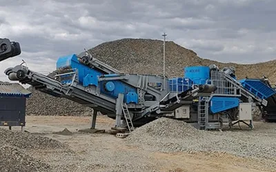 Crawler Cone Crusher for European Aggregate Projects