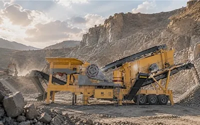 LTH150-4 Mobile Crushing Plant for Aggregate Production